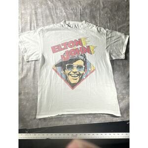 Urban Outfitters Elton John Rocket Man Rock T-shirt Size Large